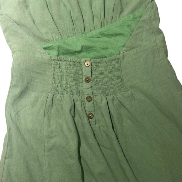 Free People Made For Me Midi Size M Boho Chic Coachella Festival Halter Neck - Picture 5 of 6